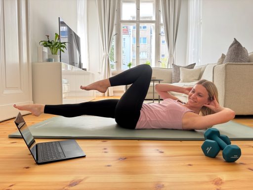 ONLINE TRAINING BECKENBODEN SPORT ZU HAUSE UM WIEDER FIT UND VITAL ZU WERDEN